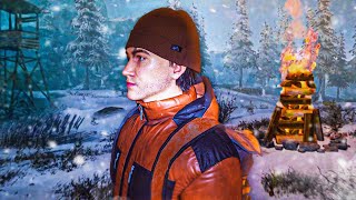 WE LOOK FOR OUR LOST FRIEND IN A WINTER NIGHTMARE  Winter Survival Ep2 [upl. by Clywd794]