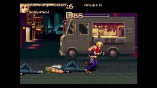 Final Fight Last Round Remix openbor playthrough K9999 Blue Mary Yamazaki [upl. by Delfeena]