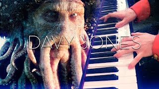 Davy Jones Theme  Piano Cover With Organ [upl. by Solenne826]