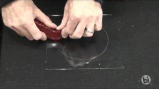 Cutting Glass Circles [upl. by Yar]