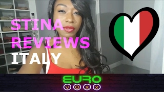 Italy Eurovision 2017 Francesco Gabbani StinaReviews Eurovoxx [upl. by Wilbert354]