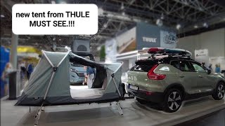 New foldable tent from Thule MUST SEE  Outset hitch tent [upl. by Albrecht]