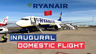 Ryanair 1st Morocco’s Domestic Flight 🇲🇦  Marrakech to Tetouan [upl. by Richards]