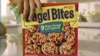 Bagel Bites Commercial 1996 [upl. by Terina403]