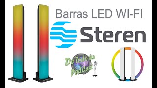 DTUP 🚦 Barras LED WiFi 💰 Steren 📶 [upl. by Gerrilee]