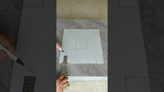 Professional tiling tiler laying tiles new tools expert tiling professional tiler [upl. by Nevs]