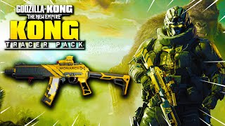 NEW FIRST LOOK Godzilla x King Kong quotThe New Empirequot Tracer Bundle in Modern Warfare 3 amp Warzone [upl. by Latashia523]