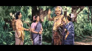 Mayabazar Movie  Beautiful Scene Between SVR amp ANR  SVR NTR ANR Savitri [upl. by Arolf]