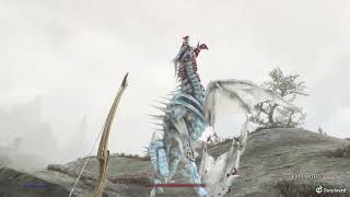 SKYRIM SE MOD Diverse dragons collection SE DDCSE battle compilation [upl. by Ayotas]