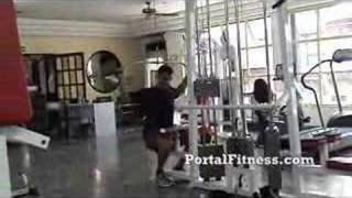 Ejercicio de Musculación Dorsales en Polea [upl. by Tommy]