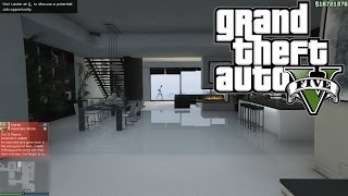 GTA 5 Online PC Eclipse Tower Penthouse Suite 3 Monochrome [upl. by Nilak916]