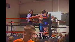 Ben Jordan vs Gary Valiant  CWA Wrestling Columbia TN 4242004 [upl. by Nadnarb]