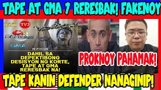 TAPE at GMA 7 pinapa RESBAK ng mga Kanin defender [upl. by Cirilo848]