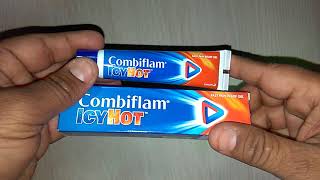 Combiflam IcyHot Gel uses Fast Pain Relief Gel Benefits Uses Precaution how to use amp Review [upl. by Ralf]