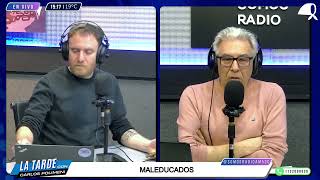 MALEDUCADOS PABLO HACKER EN LA TARDE CON CARLOS POLIMENI [upl. by Iruyas978]