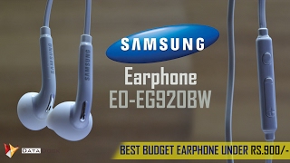 Best Budget Samsung Earphone  Model No EOEG920BW  Data Dock [upl. by Anu730]