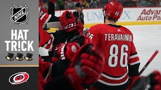 Teuvo Teravainen pots his first career hat trick [upl. by Roland777]