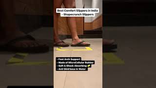 Shapecrunch Comfort Slippers  MCR chappals  Made in India [upl. by Richman]