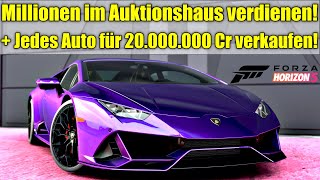 Forza Horizon 5  So verdienst du Millionen im Auktionshaus  jedes Auto für 20 Millionen verkaufen [upl. by Letsirhc]