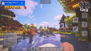 121 Shaders Minecraft PE ✅ Shader MCPE 1210 Render Dragon For Mobile amp Pc [upl. by Duile]