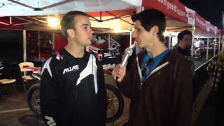 Downtown Update Brett Hottel up and coming AMA rider Updates from Supercross Anaheim Ca [upl. by Peh]