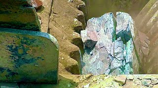 Crushing machine  super satisfying video  ASMR crushing things  rock crushing  How crusher works [upl. by Einhpets]