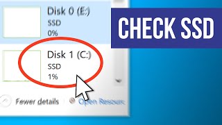 How to Check If You Have an SSD or HDD on Windows 10 [upl. by Venetia620]