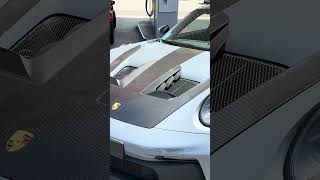 Porsche 992 GT3 RS Hockenheimring Tankstelle Exhaust Sound [upl. by Awahsoj]