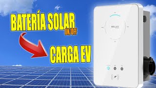 Cargando un Coche Eléctrico con Paneles y Batería Solar [upl. by Nahtnaoj]