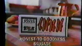 Jones Dairy Farm Television Commercial  quotHonest to Goodness Sausagequot [upl. by Kristin114]