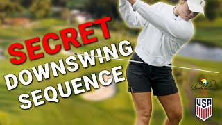 The Secret Downswing Sequence REVEALED [upl. by Gurevich]