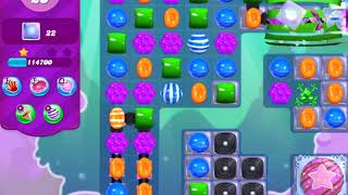 Candy Crush Saga level 1654 no boosters [upl. by Yrak872]