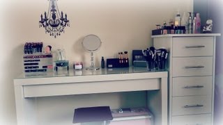 Updated Makeup Collection amp Storage 2013 [upl. by Eelloh]