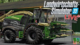 LS22 LIVE🔴 XXL MAISHÄCKSELN  Saisonende zum LS25 Release 🚜 │ Landwirtschafts Simulator 22  FS22 [upl. by Blatman605]