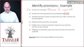 IAS 37  Identification of Liabilities [upl. by Liponis]