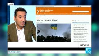 20022014 UN OEIL SUR LES MEDIAS Ukraine vers la guerre civile [upl. by Ocinemod]