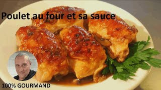 Poulet au four et sa sauce inratable [upl. by Ahsenauq551]