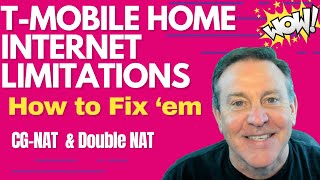 🔴Solving DoubleNAT  CGNAT issue with TMobile Home Internet using Modem Only and Bridge Mode [upl. by Norahs]