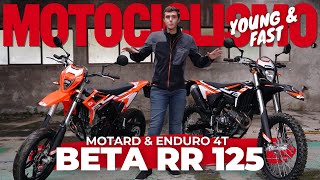 Beta RR Motard ed Enduro 125 T 2024 la prova Young and Fast [upl. by Rowell]