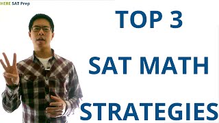 3 SAT Math Strategies to Raise Your SAT Score [upl. by Dietz]