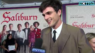 Jacob Elordi on ‘Saltburn’ SUPERMAN amp His Fashionable Man Bags Exclusive [upl. by Joed]