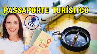 Como fazer um PASSAPORTE TURÍSTICO Onde carimbar  Tudo explicado [upl. by Bonne]