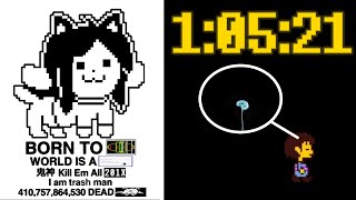 Undertale Genocide Speedrun in 10521 [upl. by Llebasi142]