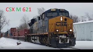 WATERTOWN NY CSX M621 [upl. by Attikin]