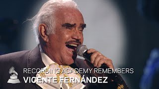 Remembering Vicente Fernández Revisit His Biggest Latin GRAMMY amp GRAMMY Wins [upl. by Kaitlyn]