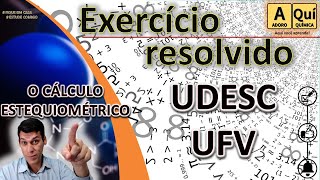 QUÍMICA  O CÁLCULO ESTEQUIOMÉTRICO  Exercícios Resolvidos [upl. by Orel]