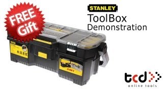 Stanley Toolbox  Tote Tray Organiser  XMS12TOOLBOX [upl. by Seafowl]