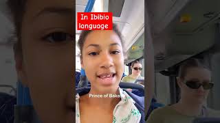 She just spoke Ibibio language akwaibom finland helsinki ibibiolanguage ibibio viralvideo [upl. by Cath]