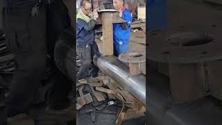 Installation process of tee pipe valve joint [upl. by Reeva]