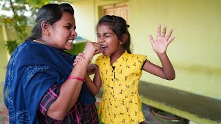 அச்சு பாப்பா பல்லு விழுந்து வாய்க்குள்ளே போயிடிச்சு 🙄  tooth fell out  MrsAbi [upl. by Nathanoj]